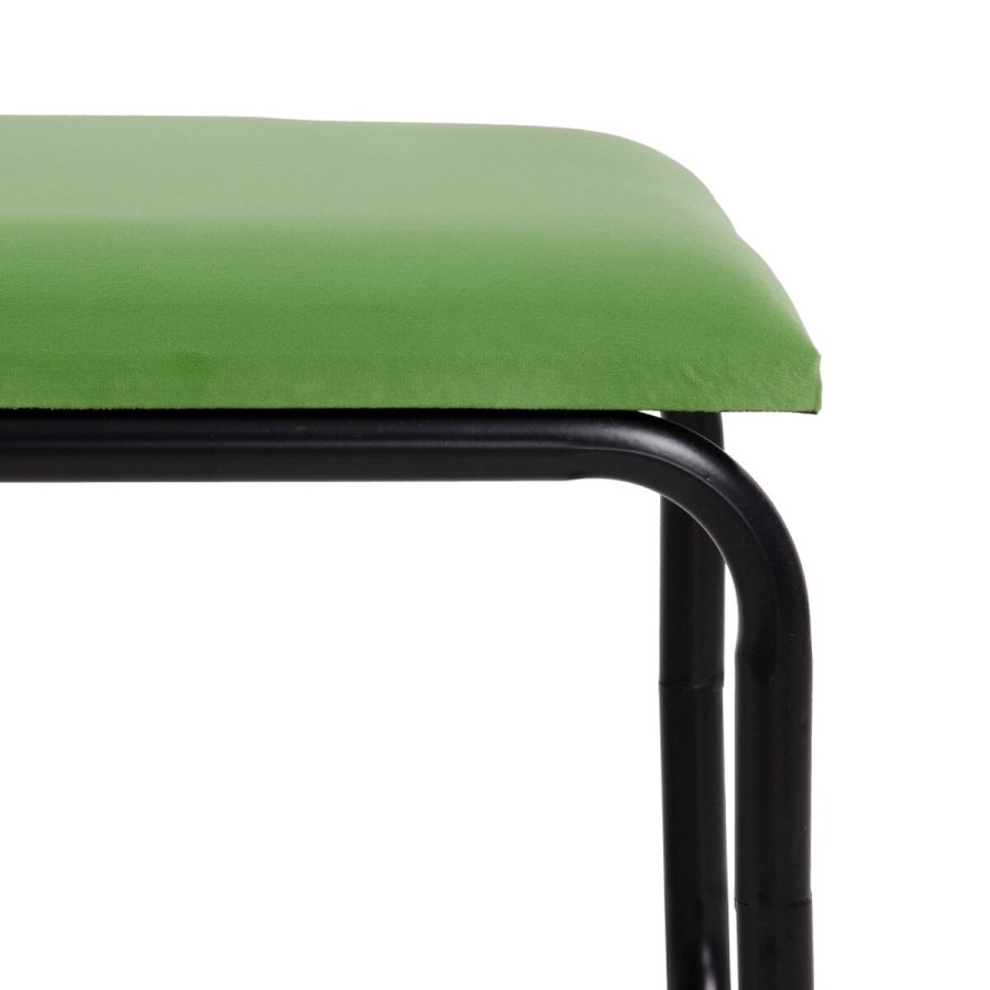 Stol 110 x 40 x 68 cm Syntetisk stof Metal Grn #13