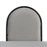 Stol 110 x 40 x 68 cm Syntetisk stof Gr Metal #21