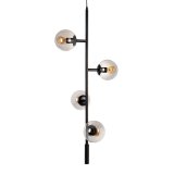Loftslampe 40 x 40 x 234 cm Krystal Sort Metal  15 cm Moderne #1