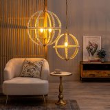 Loftslampe 54 x 54 x 54 cm Metal Tr Hvid 220 V 240 V #2