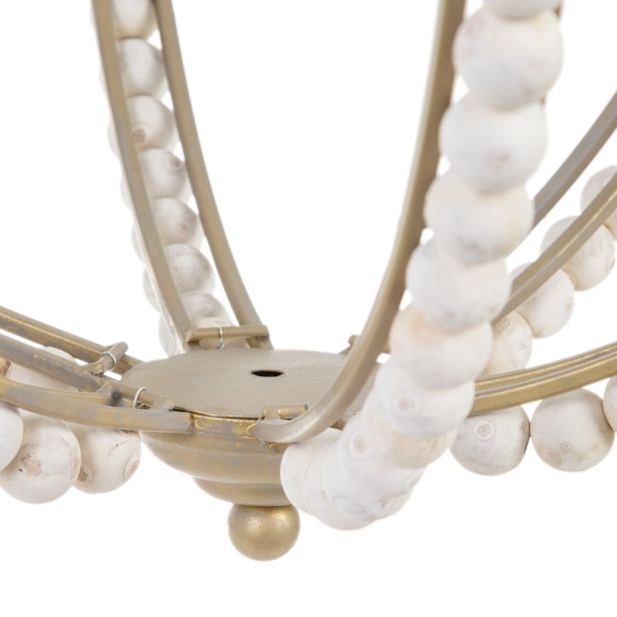 Loftslampe 54 x 54 x 54 cm Metal Tr Hvid 220 V 240 V #3