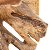 Sofabord Sort Natur 80 x 80 x 45 cm #7