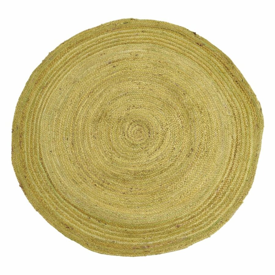Tppe Grn Jute 120 x 120 cm #1