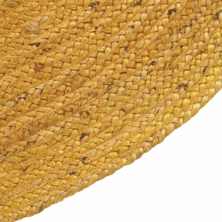 Tppe Gul Jute 120 x 120 cm #5