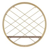 Hylder Natur Gylden Metal Tr 43 x 13 x 43 cm #1