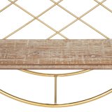 Hylder Natur Gylden Metal Tr 43 x 13 x 43 cm #6