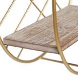 Hylder Natur Gylden Metal Tr 43 x 13 x 43 cm #3