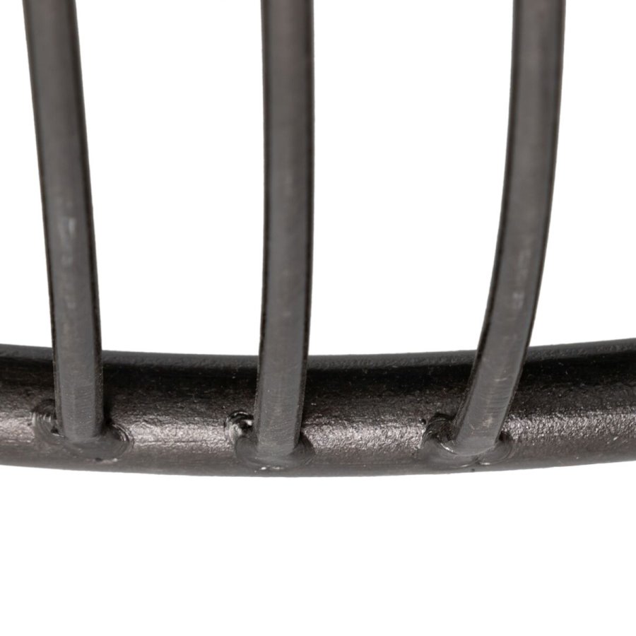 Sofabord Sort Slvfarvet 90 x 90 x 48 cm #7