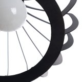 Loftslampe 35 x 35 x 31 cm Sort Metal #4