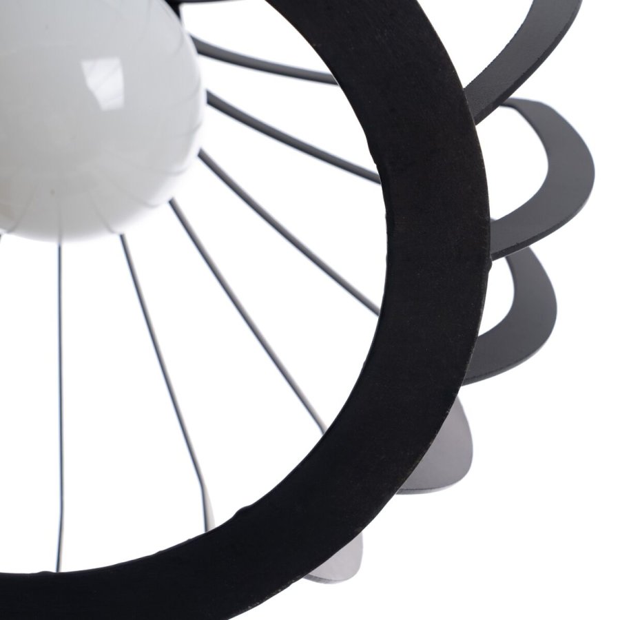 Loftslampe 35 x 35 x 31 cm Sort Metal #4