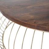 Sofabord Gylden Natur 103 x 103 x 33 cm #3