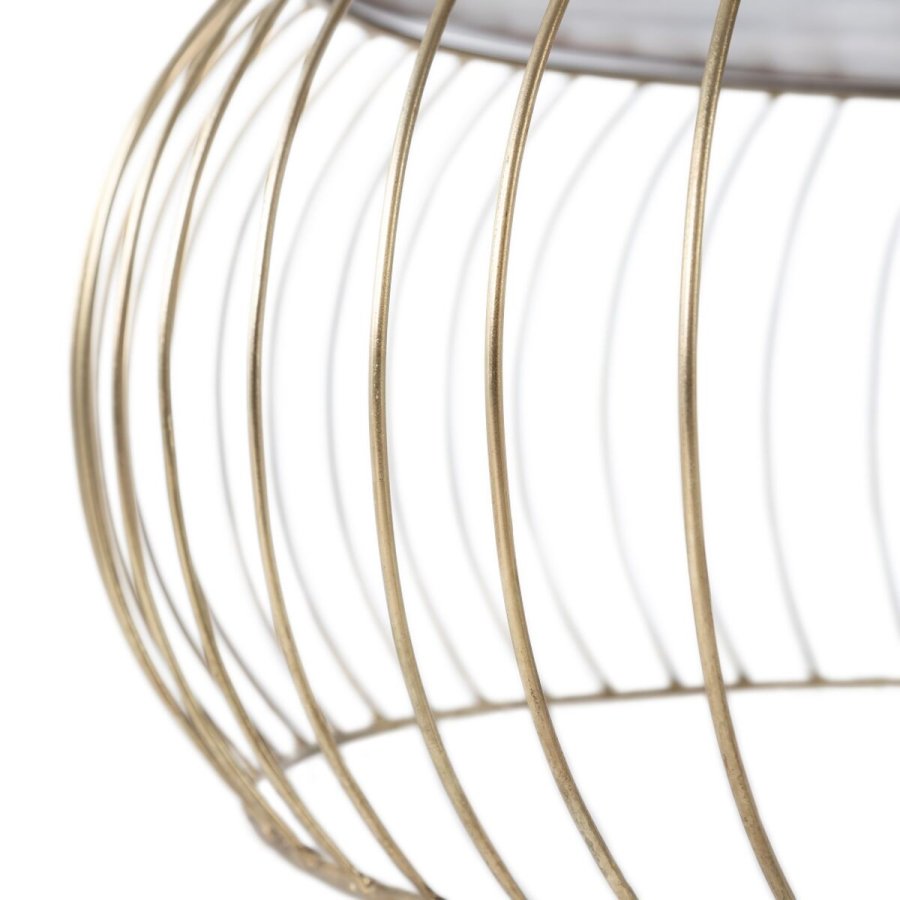 Sofabord Gylden Natur 103 x 103 x 33 cm #5