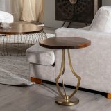 Sofabord Gylden Natur 51 x 51 x 58 cm #7