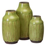 Vase Keramik Pistacie 15 x 15 x 27,5 cm #5