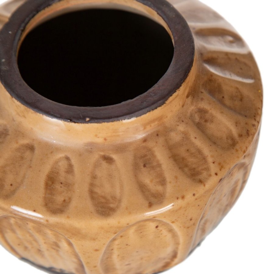 Vase Brun Keramik 11,5 X 11,5 X 8,5 CM #2