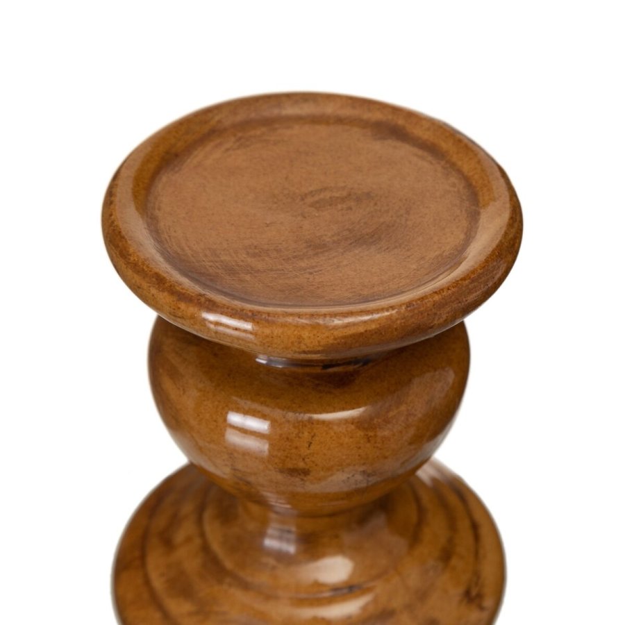 Lyseholder Karamel Keramik 11,5 x 11,5 x 13,5 cm #3