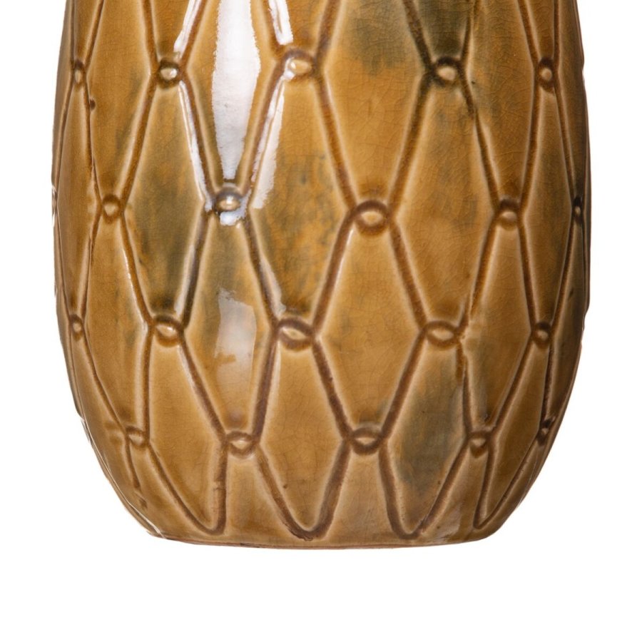 Vase 15 x 15 x 22,5 cm Keramik Sennep #2