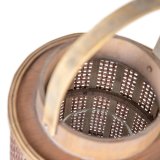 Laantarn 20,5 x 20,5 x 29 cm Lyseholder Brun Naturlig fiber #4