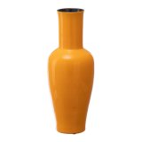 Vase 18 x 18 x 46,5 cm Keramik Gul #1