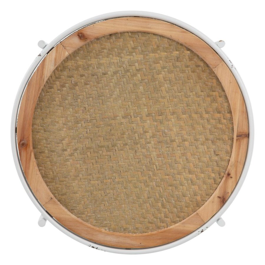 Sofabord 50 x 50 x 53,5 cm Metal Hvid #7