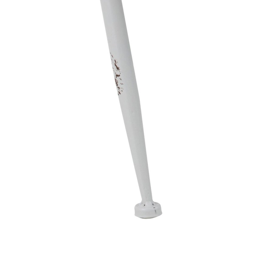 Sofabord Hvid Natur 60 x 60 x 45 cm #5