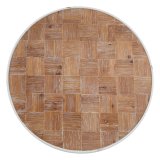 Sofabord Hvid Natur 74,5 x 74,5 x 38 cm #6