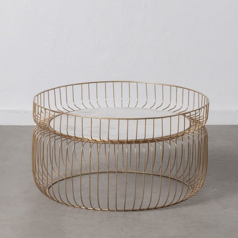 Sofabord Hvid Gylden 72 x 72 x 40 cm #2