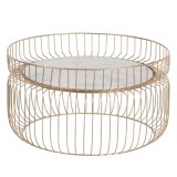 Sofabord Hvid Gylden 72 x 72 x 40 cm #1