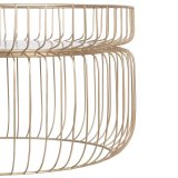 Sofabord Hvid Gylden 72 x 72 x 40 cm #4