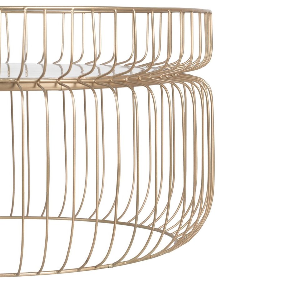 Sofabord Hvid Gylden 72 x 72 x 40 cm #4