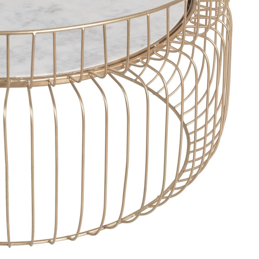 Sofabord Hvid Gylden 72 x 72 x 40 cm #6