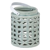 Vase 14,5 x 14,5 x 18 cm Keramik Grn #4