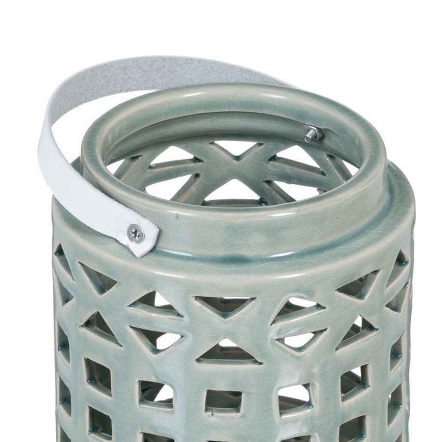 Vase 14,5 x 14,5 x 18 cm Keramik Grn #2