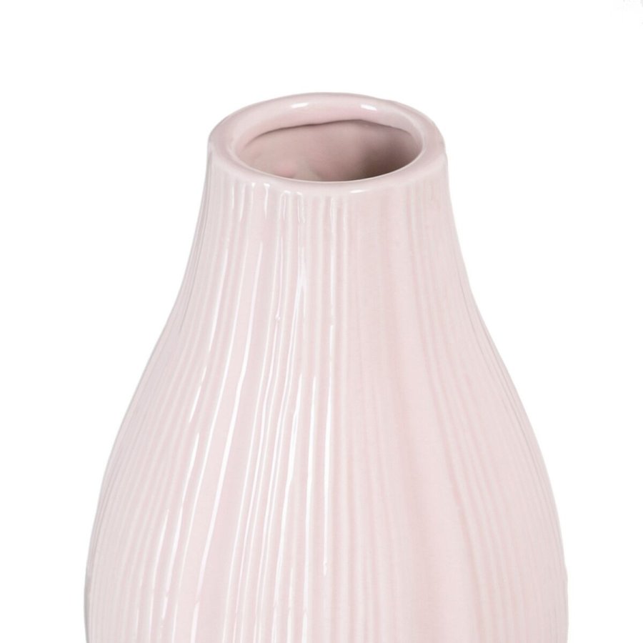 Vase Pink Keramik 12,5 x 12,5 x 20,5 cm #3