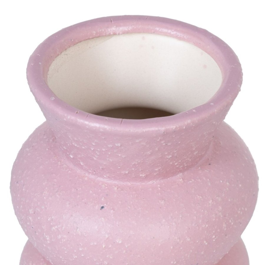 Vase Pink Keramik 10,5 x 10,5 x 13 cm #4