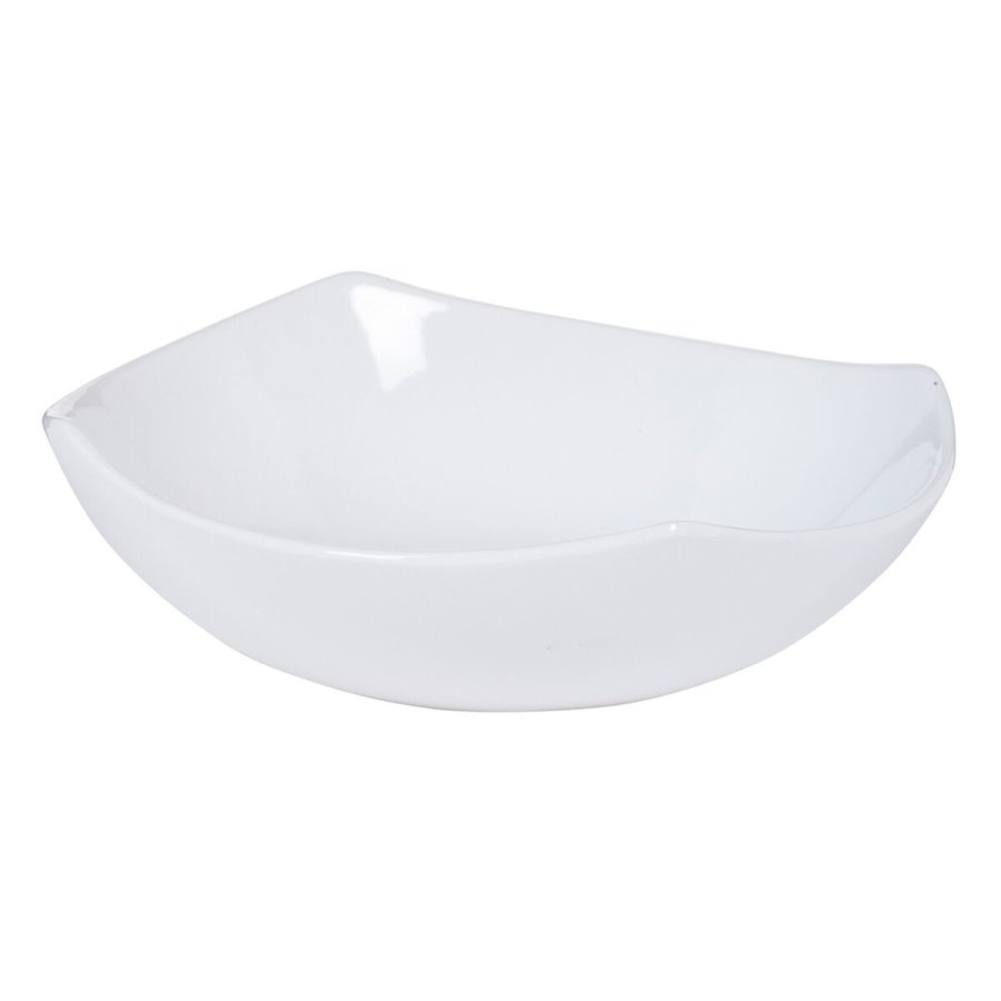 Borddekoration Hvid Keramik 22,5 x 22,5 x 7 cm #2