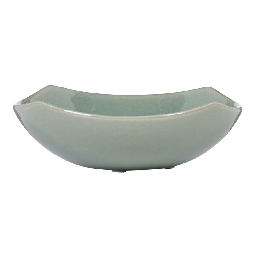 Borddekoration Grn Keramik 22,5 x 22,5 x 7 cm #3