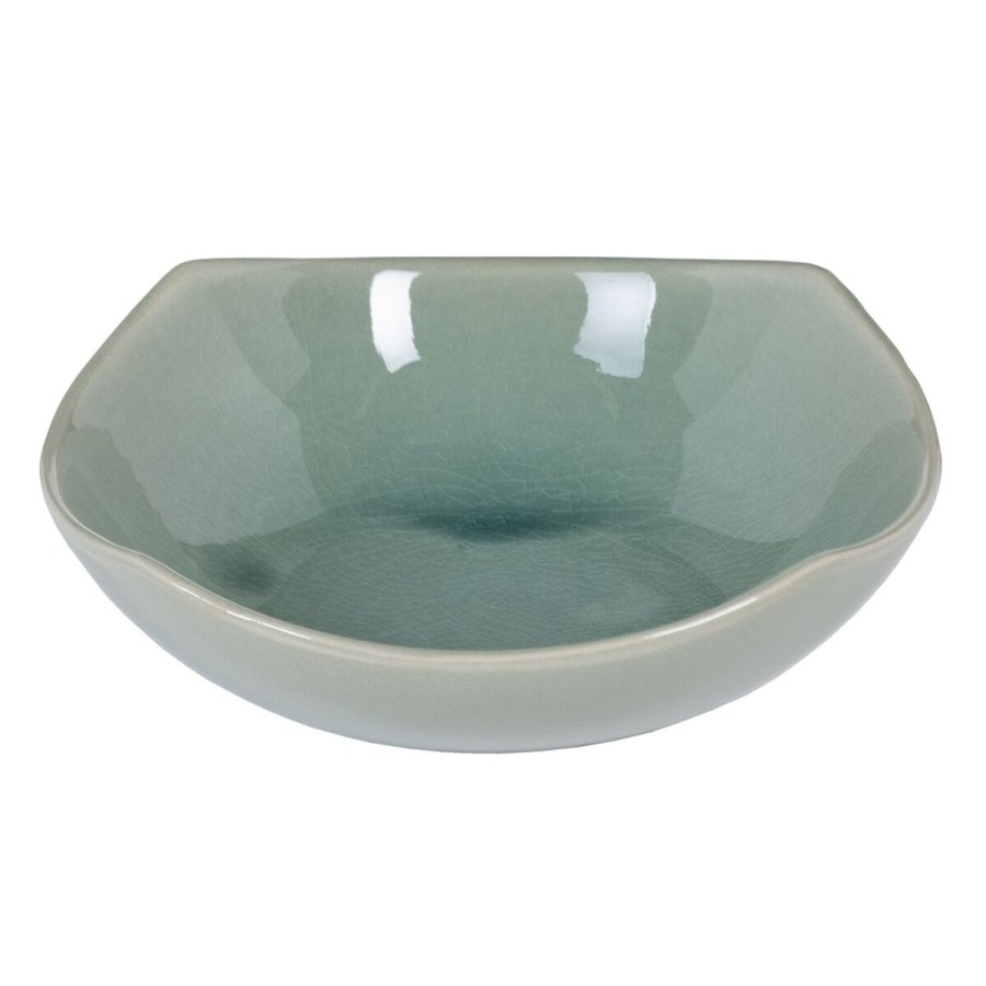 Borddekoration Grn Keramik 22,5 x 22,5 x 7 cm #4