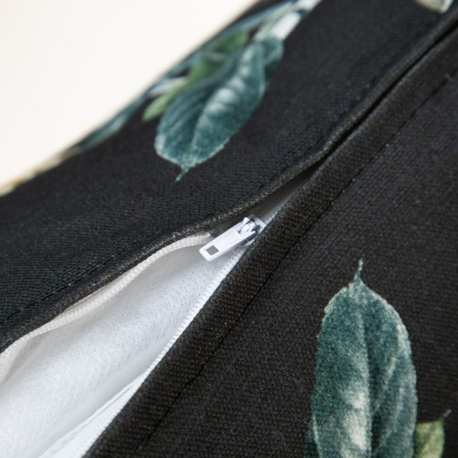 Pude Turkisbl 60 x 60 cm 100% bomuld Orkide #4