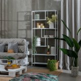 Hylder SQUARE Metal Hvid 80 x 26 x 180 cm #7