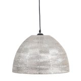 Loftslampe 37 x 37 x 29 cm Metal Slv #1
