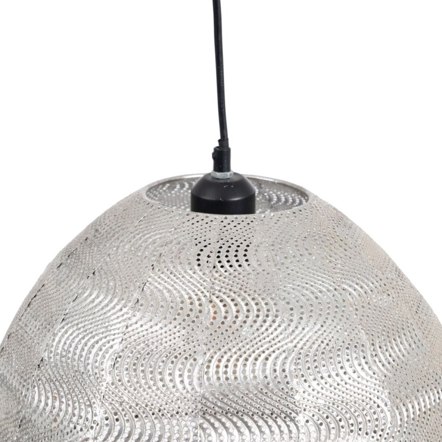 Loftslampe 37 x 37 x 29 cm Metal Slv #6