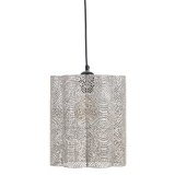 Loftslampe 24 x 24 x 30,5 cm Metal Slv #1