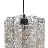 Loftslampe 24 x 24 x 30,5 cm Metal Slv #6