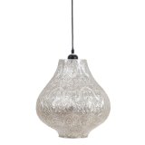 Loftslampe 32 x 32 x 37,5 cm Metal Slv #1