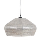 Loftslampe 42 x 42 x 27,5 cm Metal Slv #1