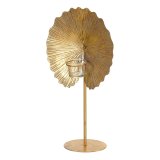 Lyseholder 25 x 14 x 42 cm Gylden Metal #4