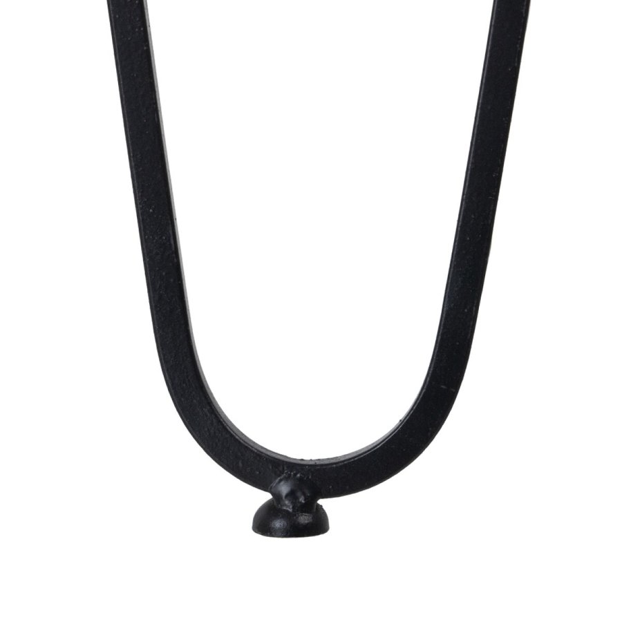 Sofabord Aluminium Jern 40 x 40 x 51 cm #2