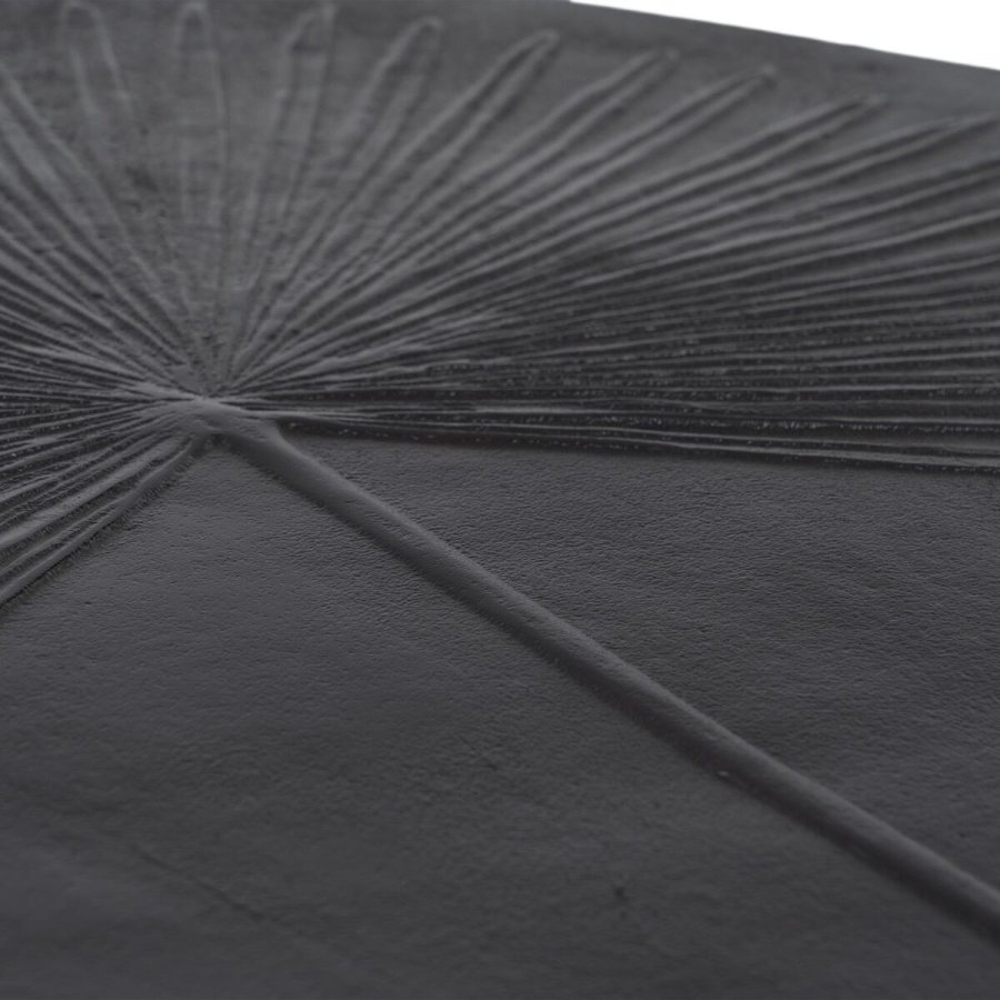 Sofabord Sort 80 x 80 x 35 cm #4