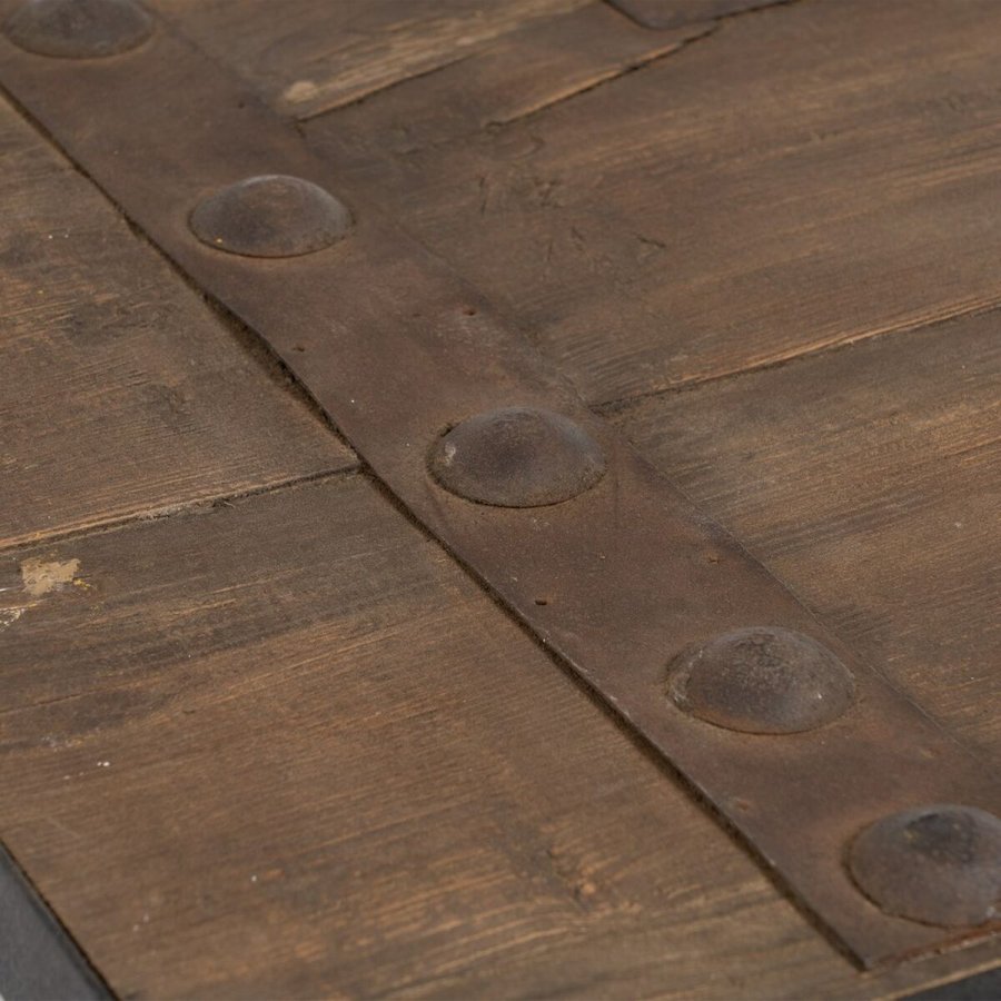 Sofabord Sort Natur 165 x 64 x 55 cm #7